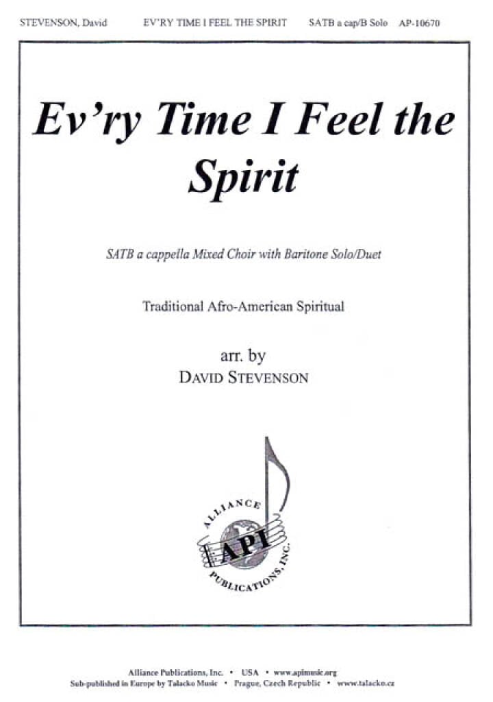 Ev'ry Time I Feel the Spirit